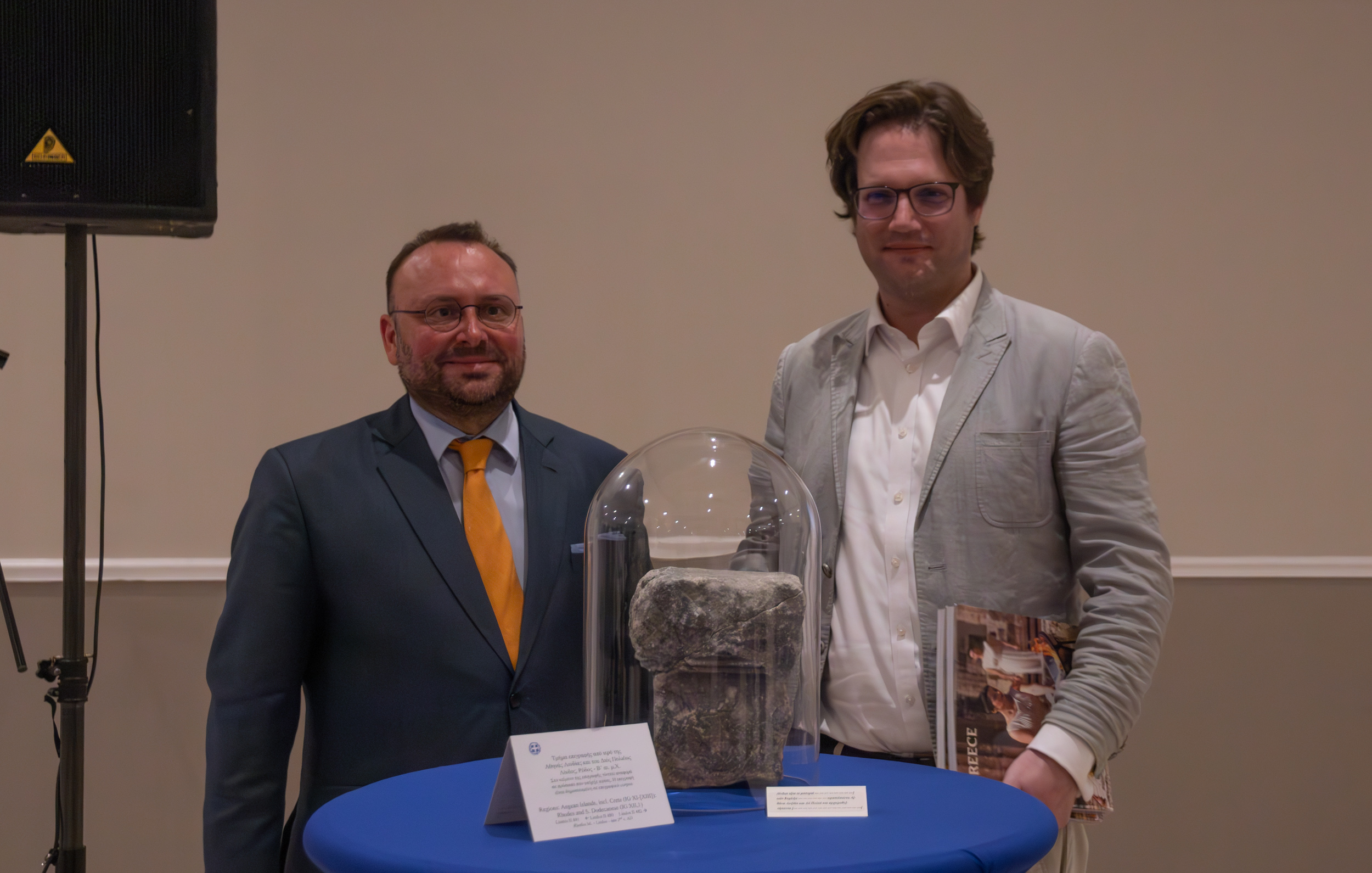 Greek Artifact delivered to Consulate of Greece by UCT